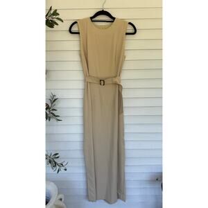 Ann Taylor Classic Button Back Belted Sheath Dress (6)